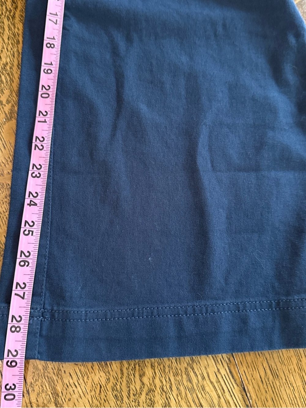 Pact Navy Cotton Wide-Leg Pants with Zip Fly - Picture 8 of 15